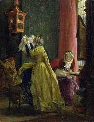 Im Boudoir, 1851